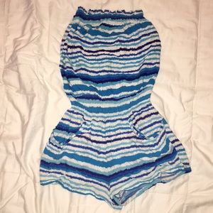 Striped romper!